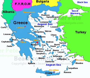 Map of Greece md